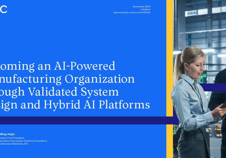 Why Smarter Factories are going Hybrid AI – Lenovo x NVIDIA